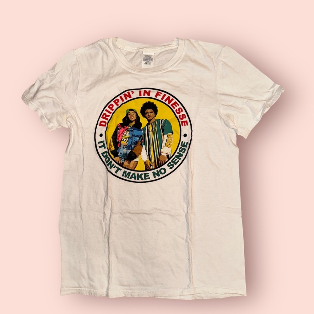 2 for $10! Cardi B Bruno Mars music tee short sleeve